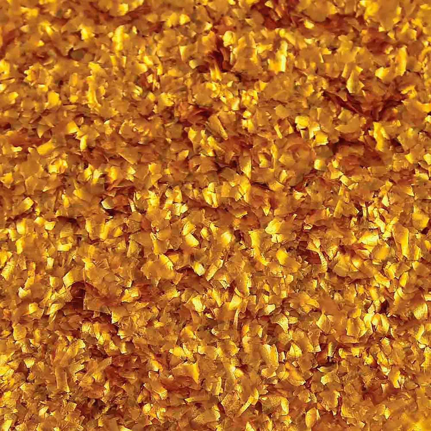 Metallic Gold Edible Glitter Flakes Celebakes by CK Products 1 oz Jar