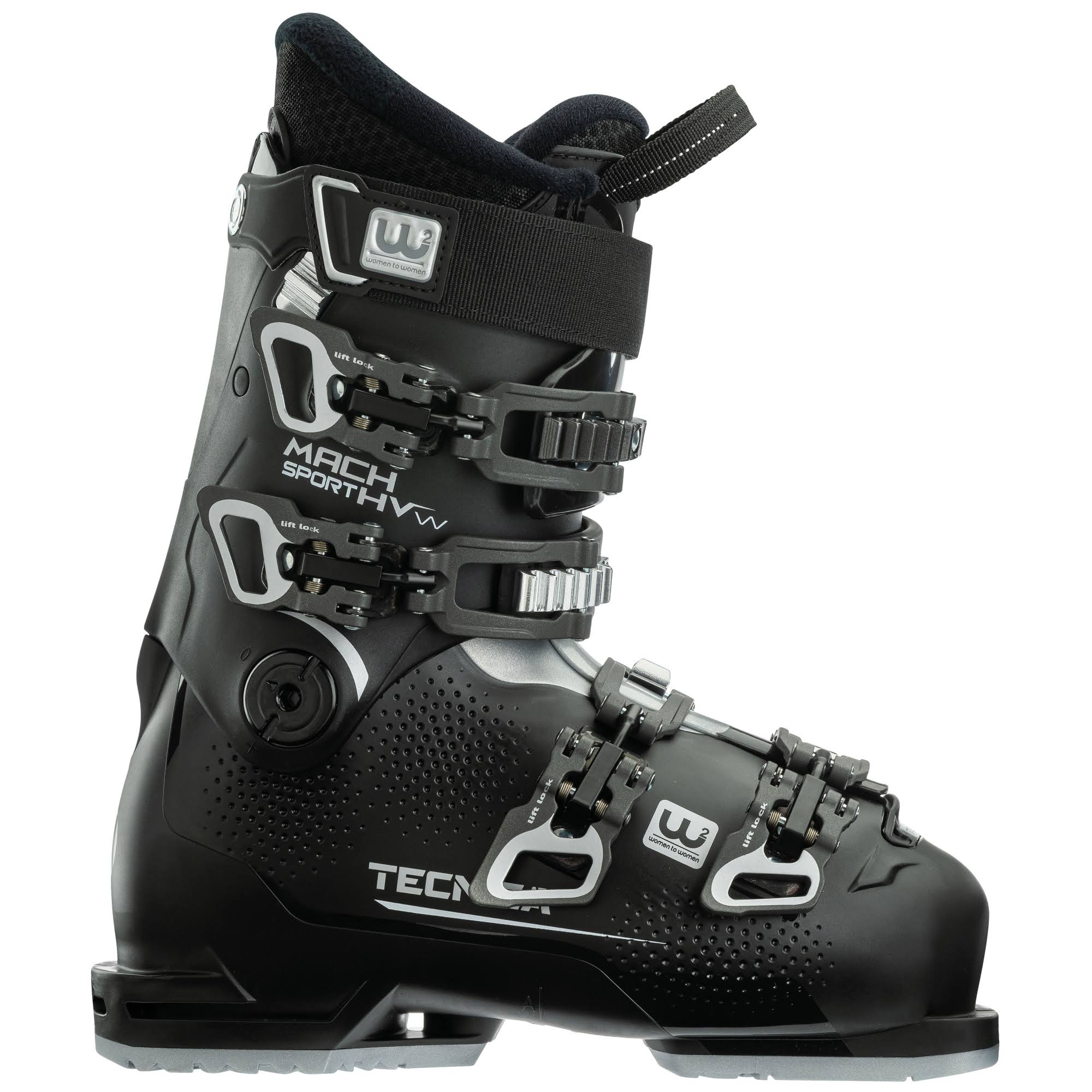 Tecnica Ski Boots Mach Sport HV 65 Woman - Black - 22.5