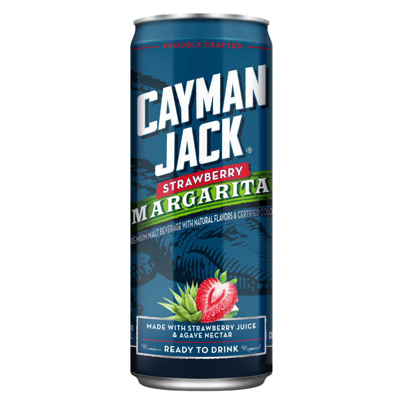 Cayman Jack Strawberry Margarita Single 12oz Can 5.8% ABV