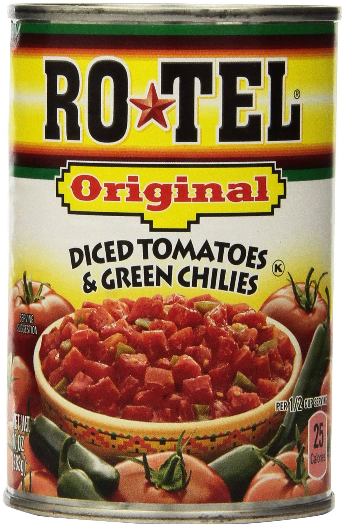 Rotel Original Diced Tomatoes and Green Chilies - 10oz