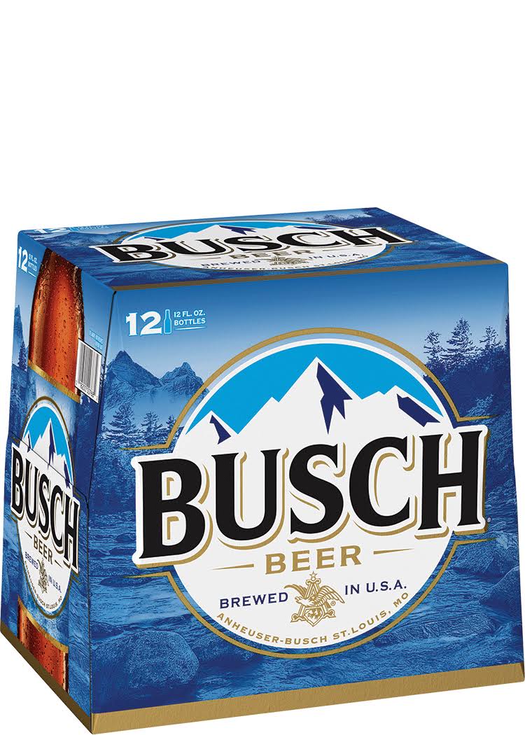 Busch Beer - 12 Bottles