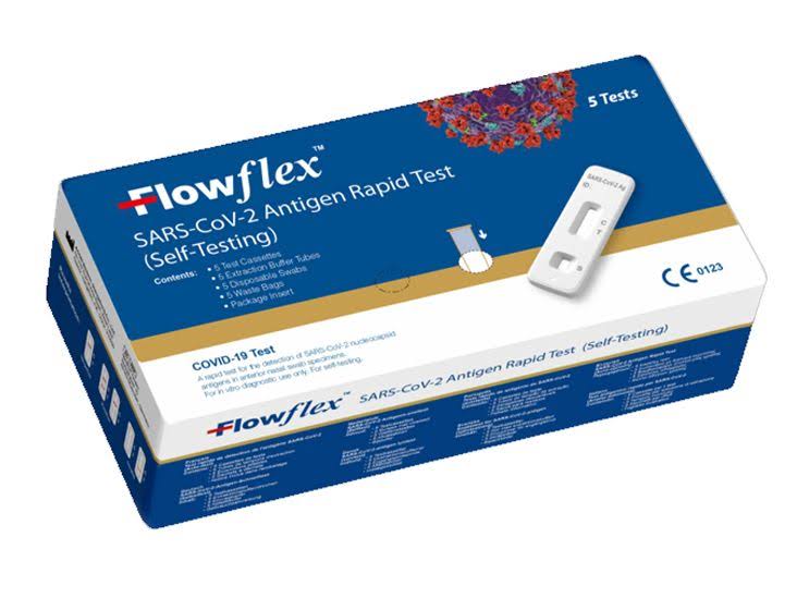 Flowflex - Antigen SARS-Covid-19 Rapid Test - Pack of 5