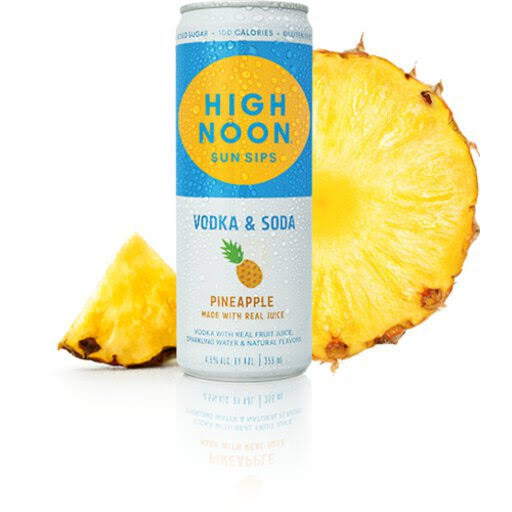 High Noon Pineapple Vodka Seltzer
