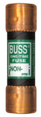 Cooper Bussmann Brass Cartridge Fuses - 2pk, 45 Amp