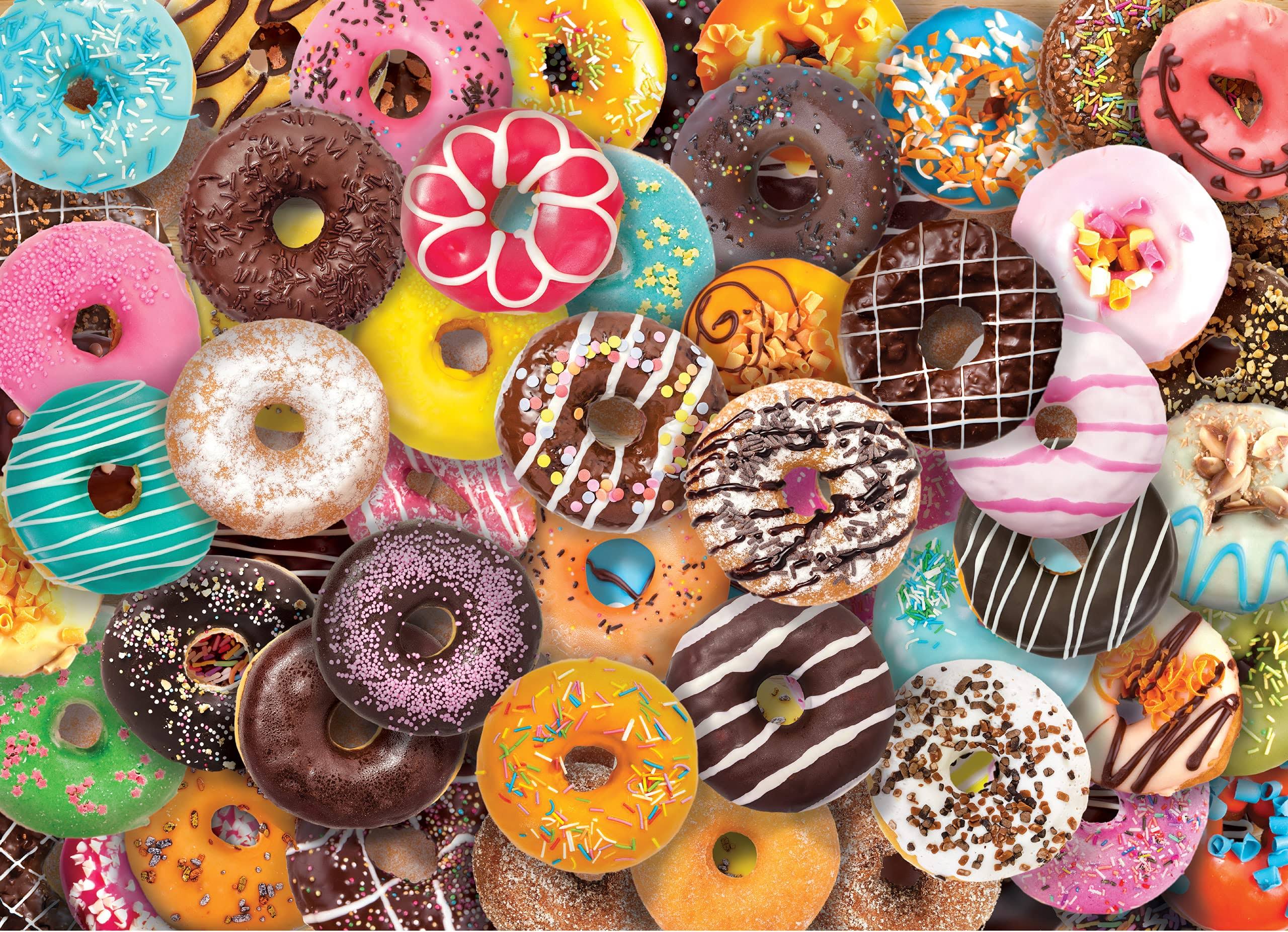 Donuts 500 Piece Jigsaw Puzzle By Peter Pauper Press Inc 9781441337573