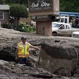 'Our building's covered': Video shows mud rushing over California saloon, 'catastrophic' rain