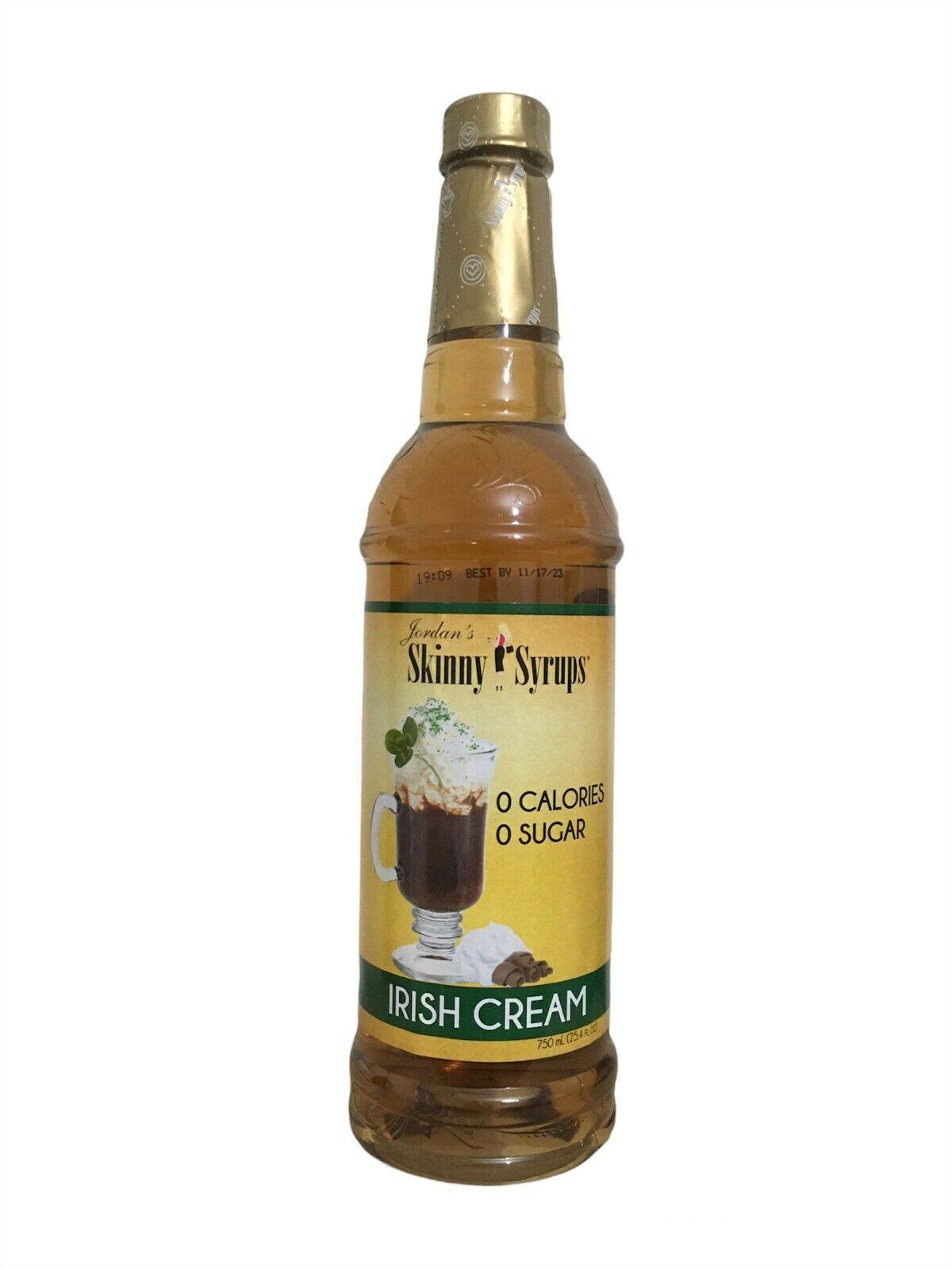 Jordan's Skinny Syrups - Sugar-Free, Irish Cream, 25.4oz