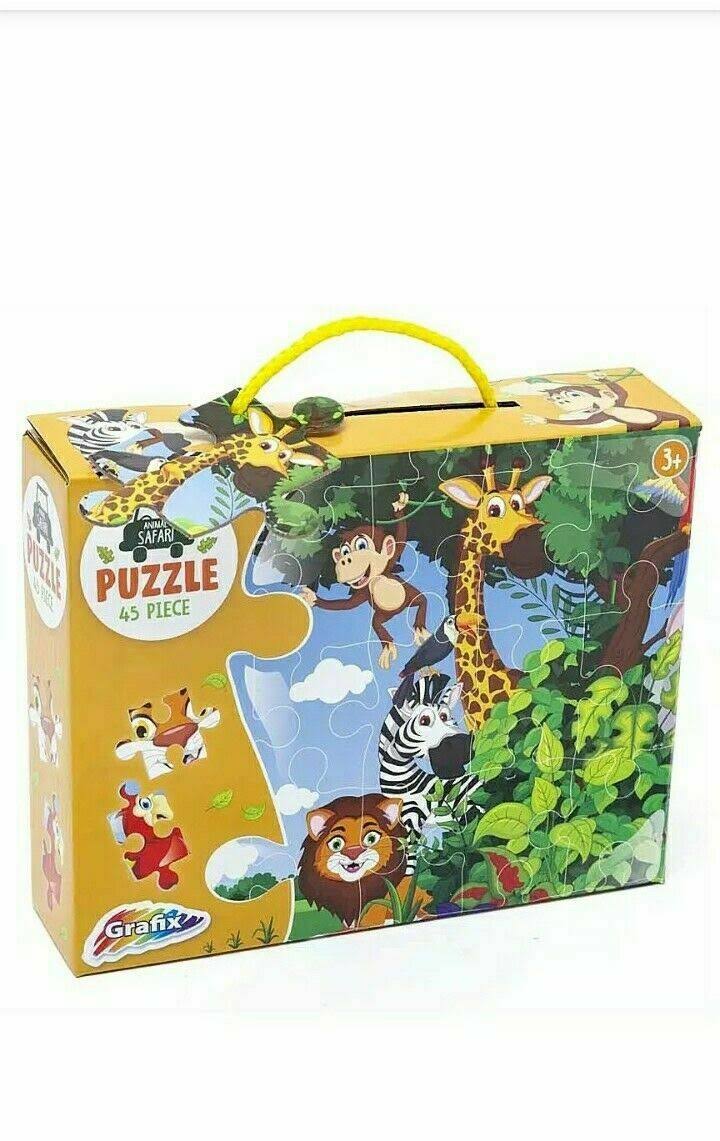 Animal Safari Jigsaw Puzzle (45 Piece)