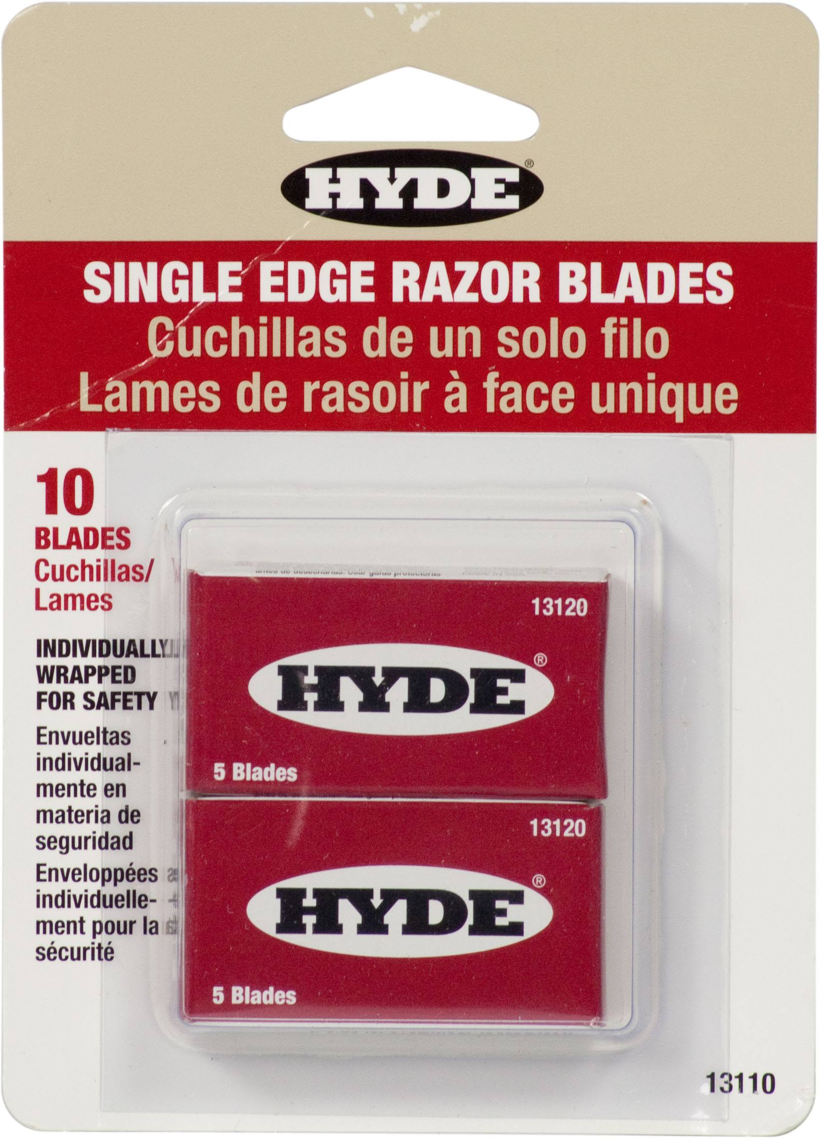 Hyde Tools 13110 Single Edge Razor Blades