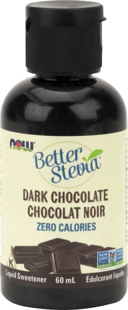 Now Better Stevia Liquid Sweetener - Dark Chocolate