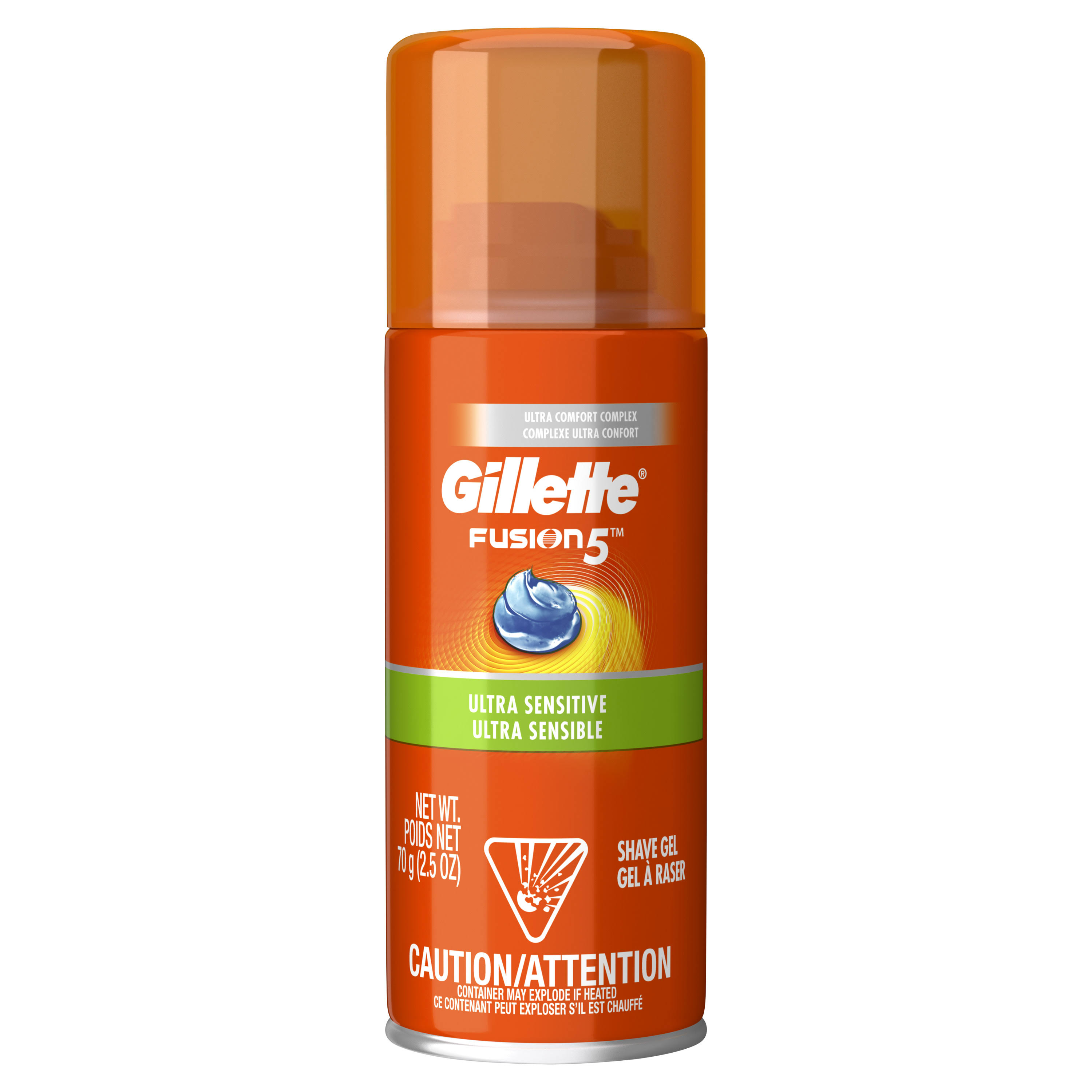 Gillette Men's Fusion Ultra Sensitive Hydra Gel - 7oz