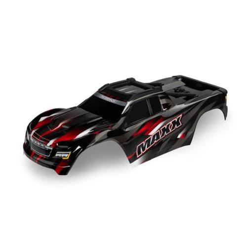 Traxxas Extended Maxx 4S Prographix Red Painted Body Shell