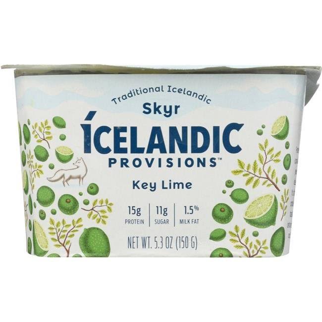 Icelandic Provisions KHFM00304054 Yogurt Key Lime Skyr - 5.3 oz