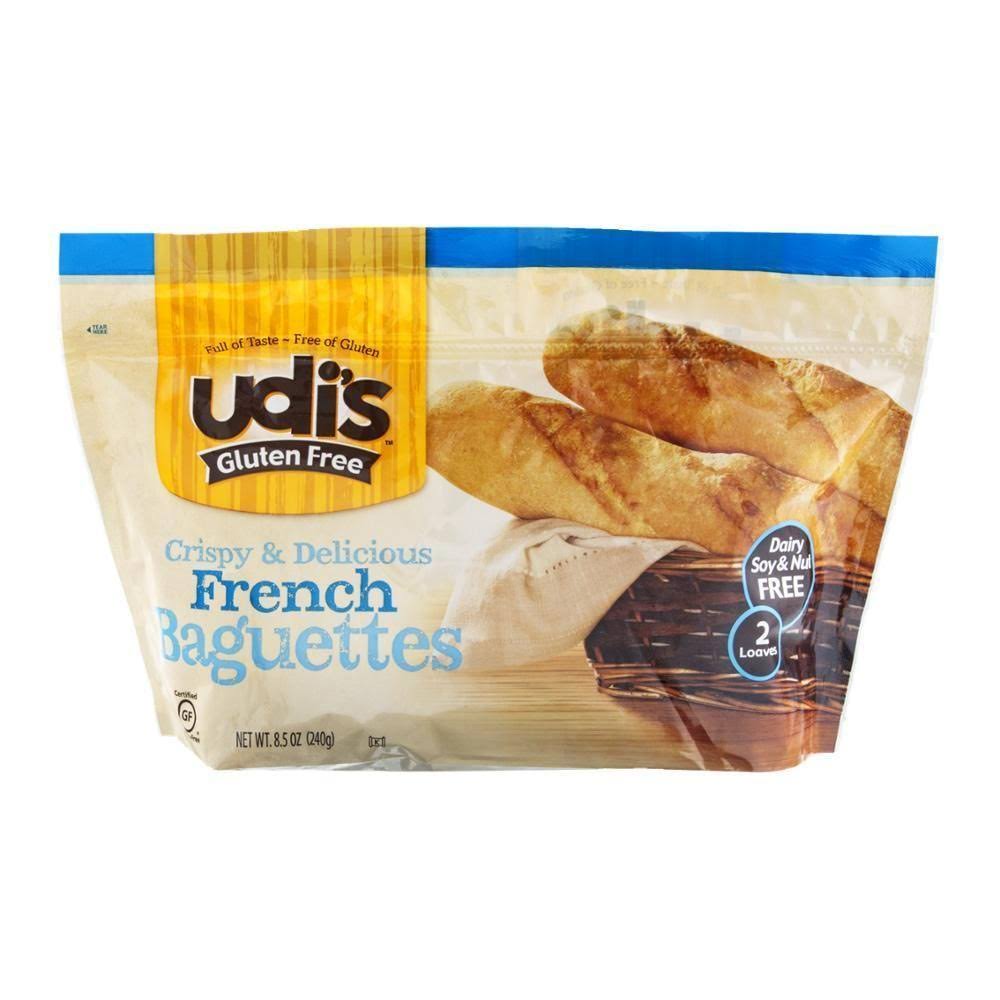 Udi's Gluten Free French Baguettes - 8.5oz, 2pk