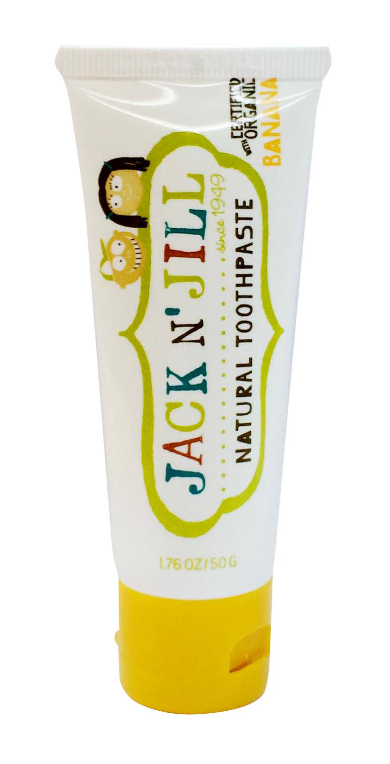 Jack N' Jill Natural Toothpaste - Banana, 50g
