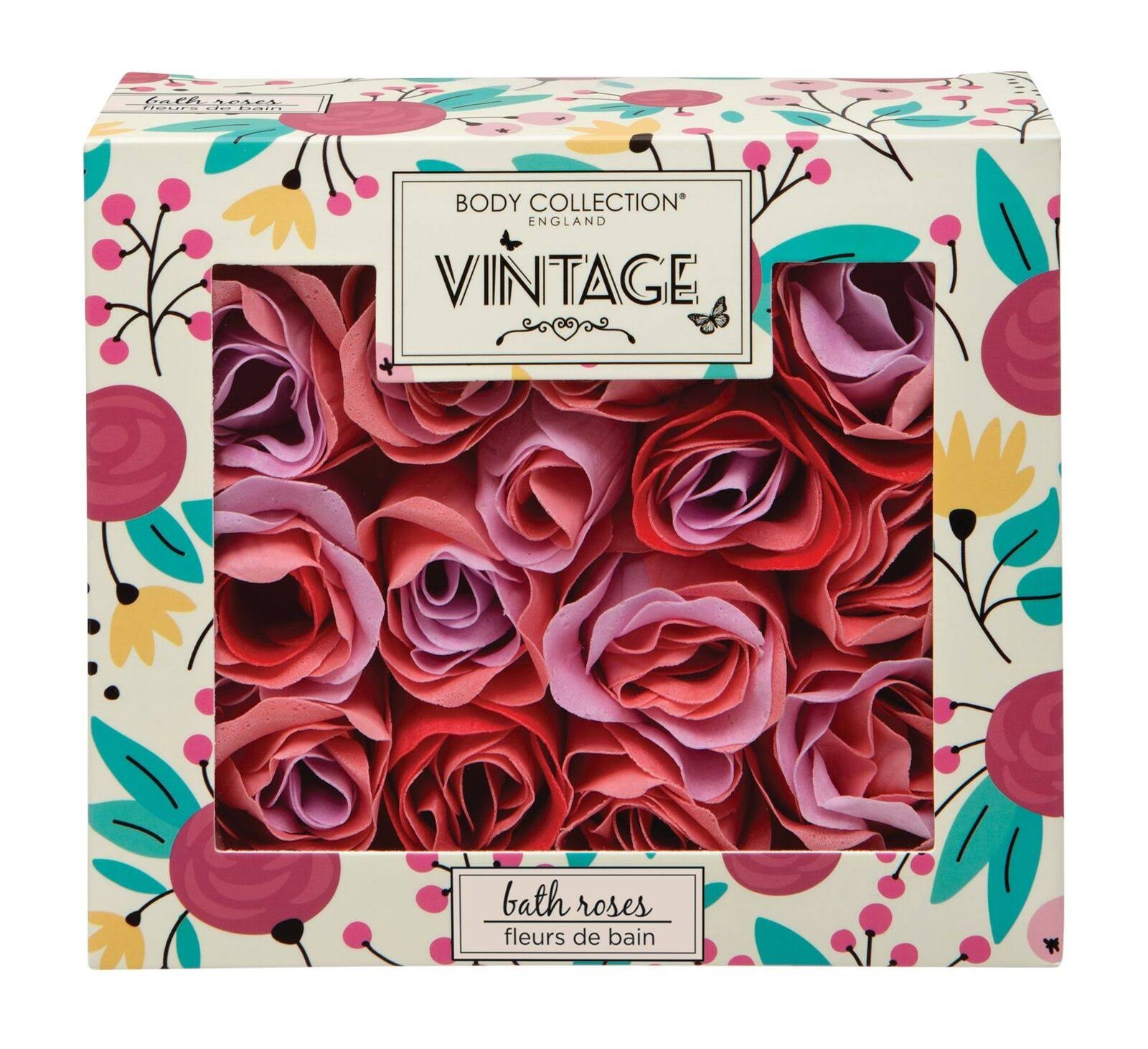 Body Collection Vintage Bath Roses