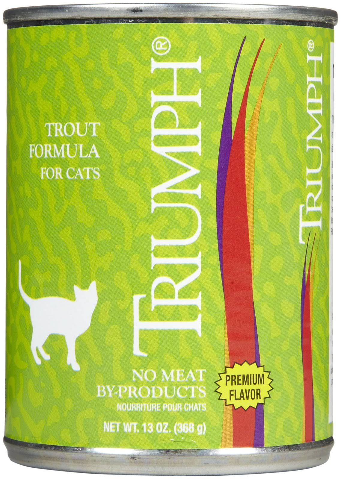 Triumph Trout Canned Cat Food - 14oz