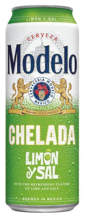 Modelo Beer, Limon Y Sal, Chelada - 24 fl oz
