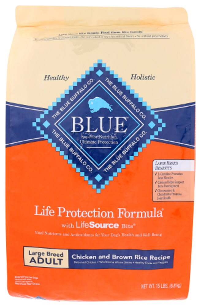 Blue Buffalo Life Protection Dry Adult Dog Food - Chicken & Brown Rice