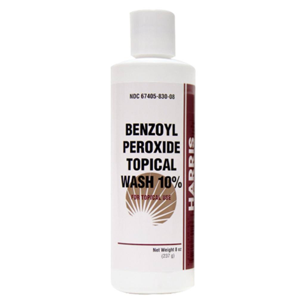Benzoyl Peroxide Topical Wash 10 Percent - 8 oz