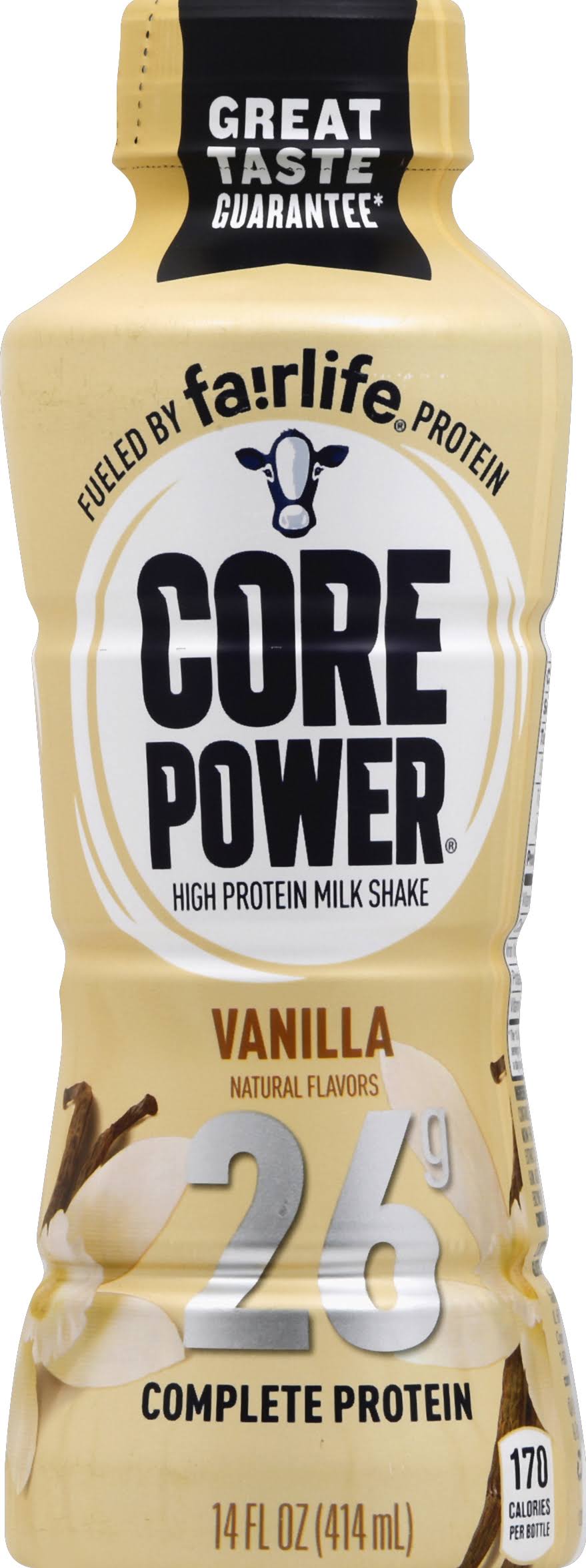 Core Power Milk Shake, High Protein, Vanilla - 14 fl oz