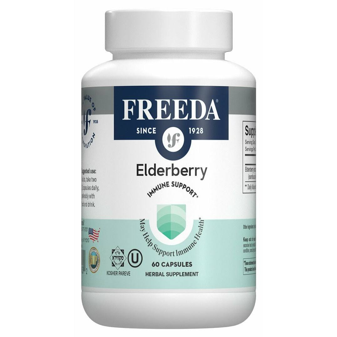 Freeda Elderberry 500 mg - 60 Capsules
