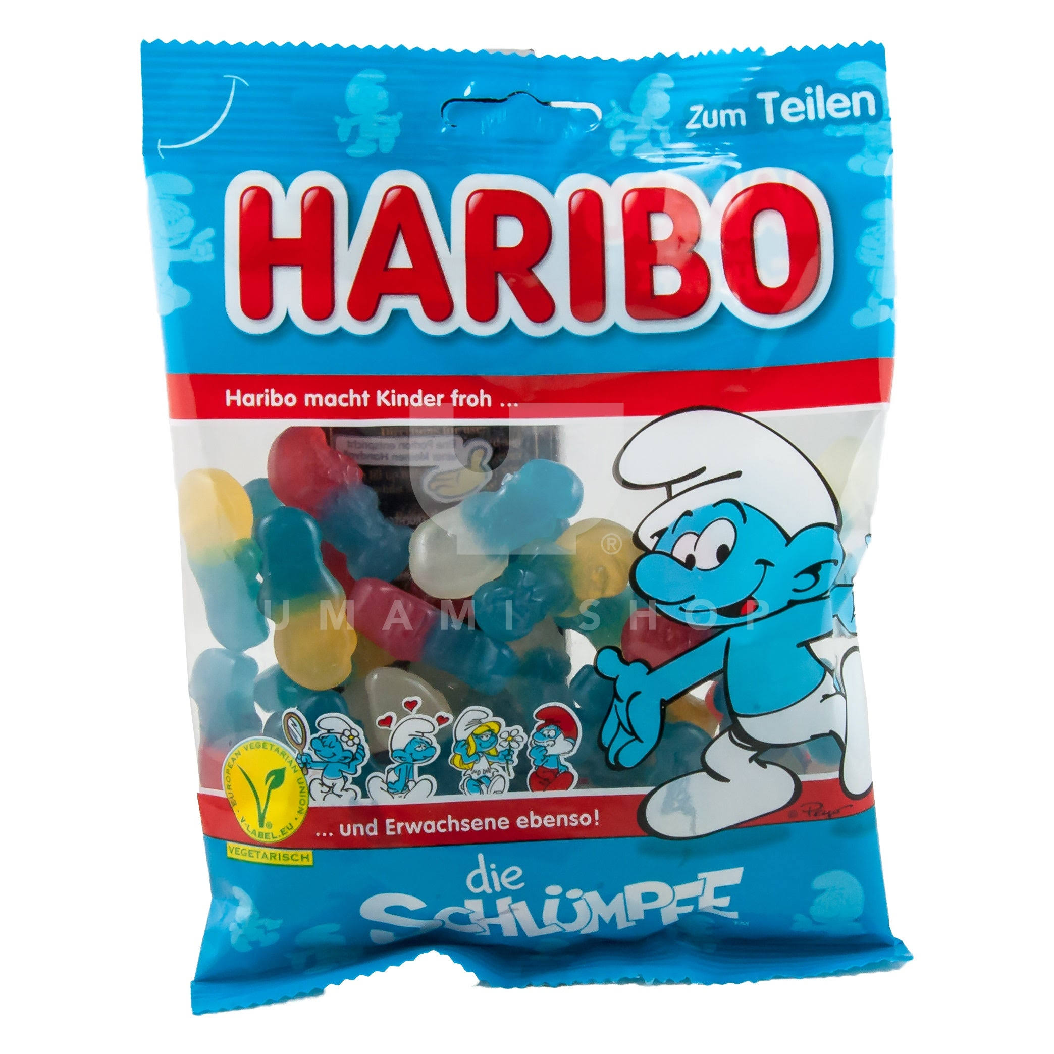 Haribo The Smurfs Gummi Candy - 200g