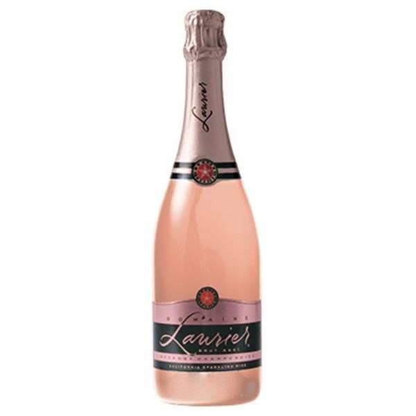 Domaine Laurier Brut Rose Wine - 750 Milliliters - Handy Market - Delivered by Mercato