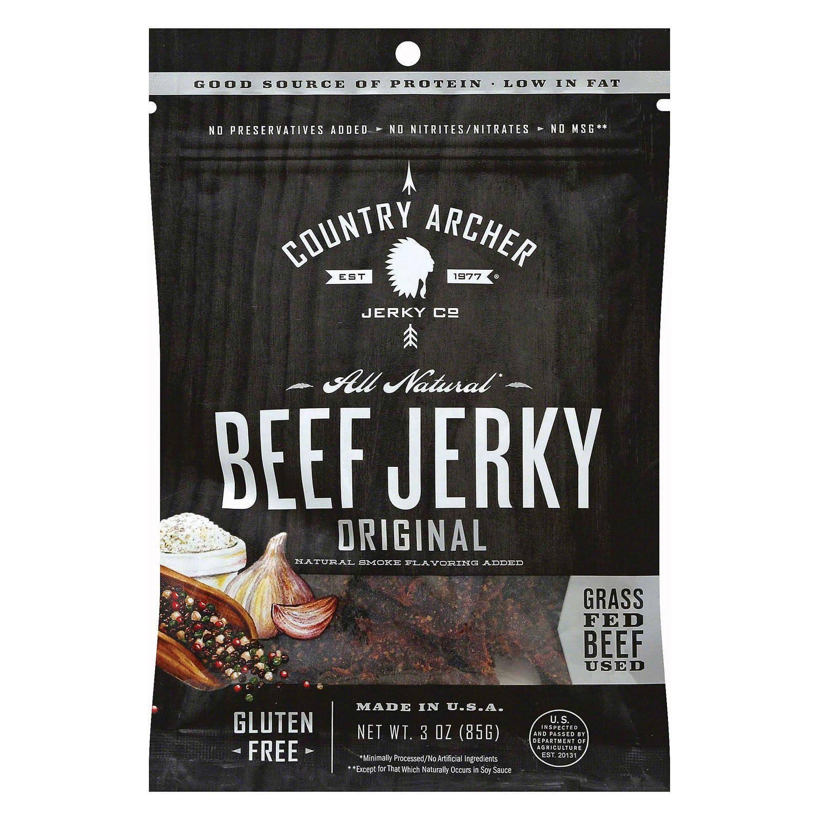 Country Archer Original Beef Jerky - 3oz