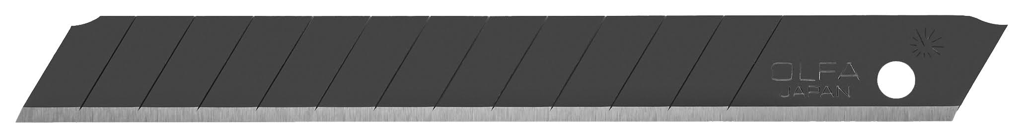 Olfa UltraSharp Black Snap-Off Blade - 9mm, 50 Pack