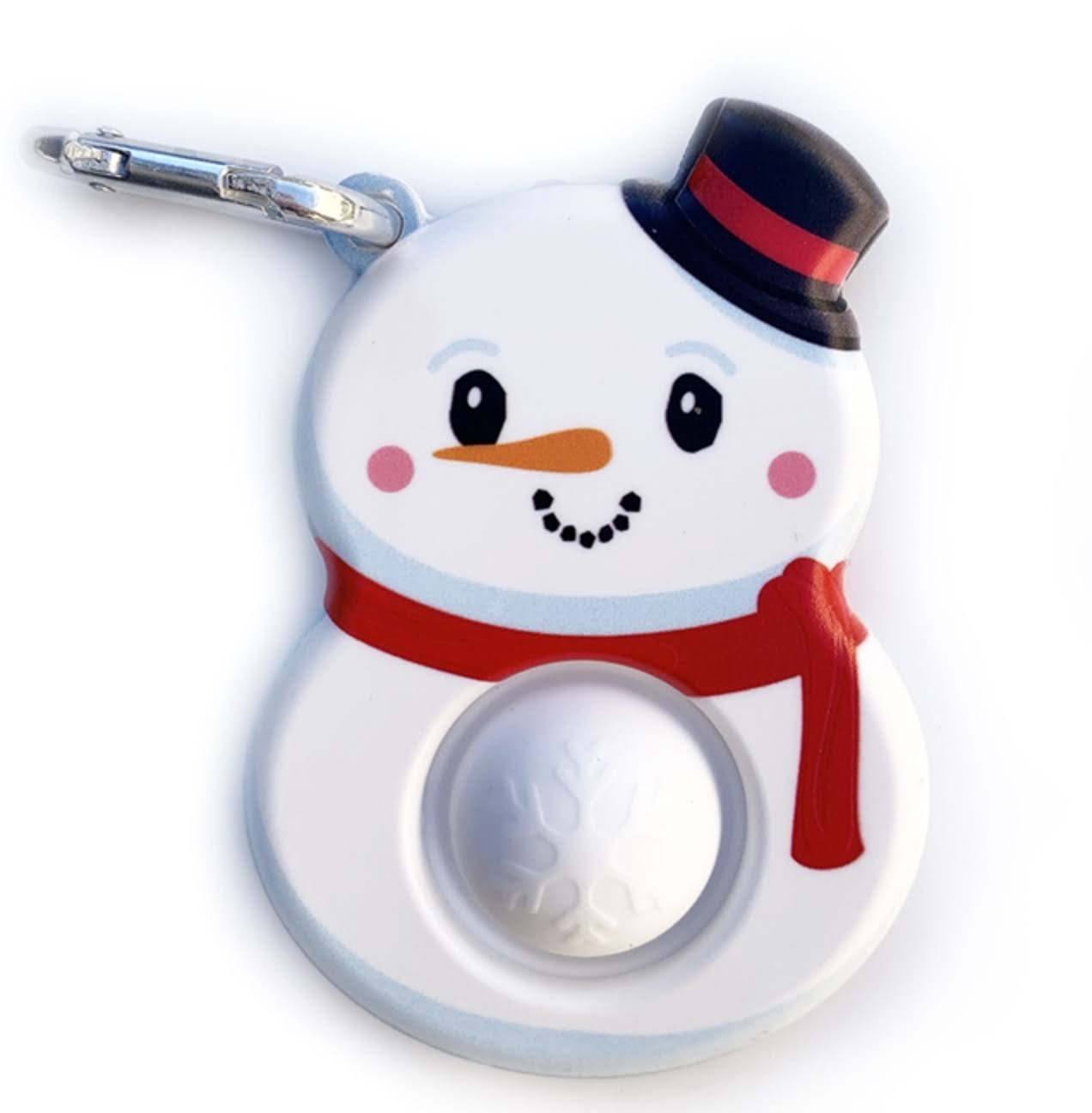 Top Trenz OMG Mega Pop - Snowman Keychain