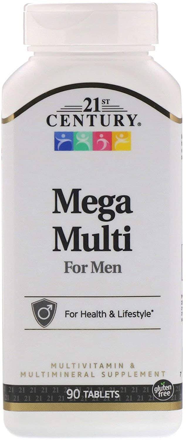 21st Century Men's Mega Multi Supplement - 90 Tablets