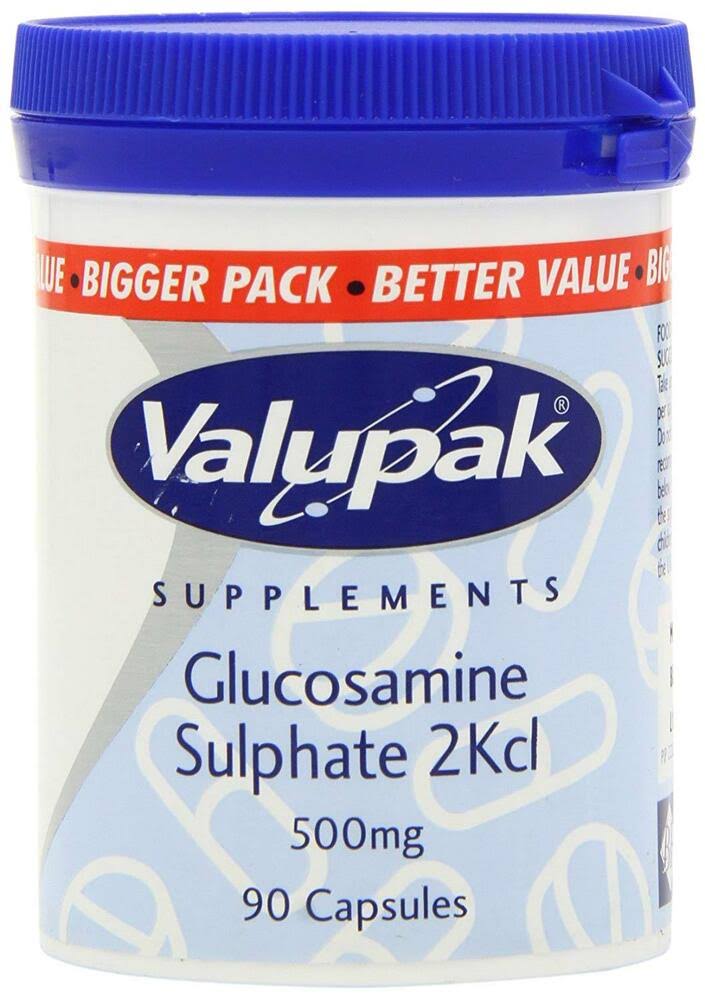 Valupak Glucosamine Sulfate Capsules - 90pk