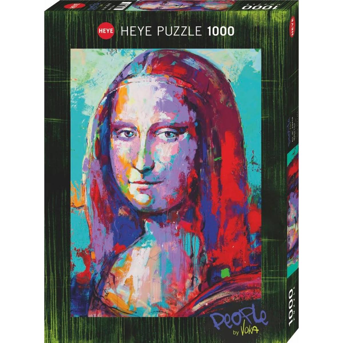 Silver Heye Cuddly Panda 1000 Teile Puzzle 
