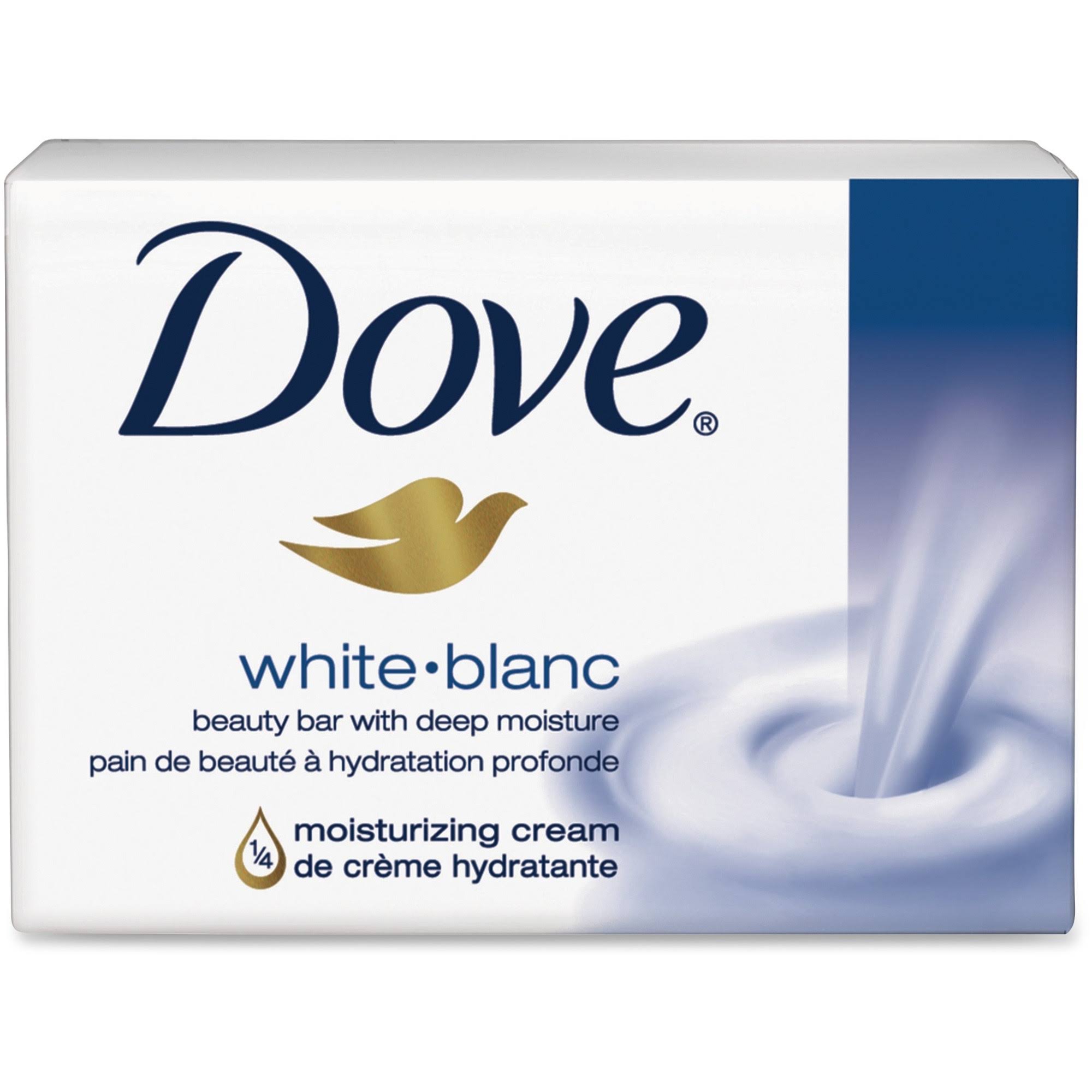 Dove White Beauty Bar with Deep Moisture - 3.17 oz