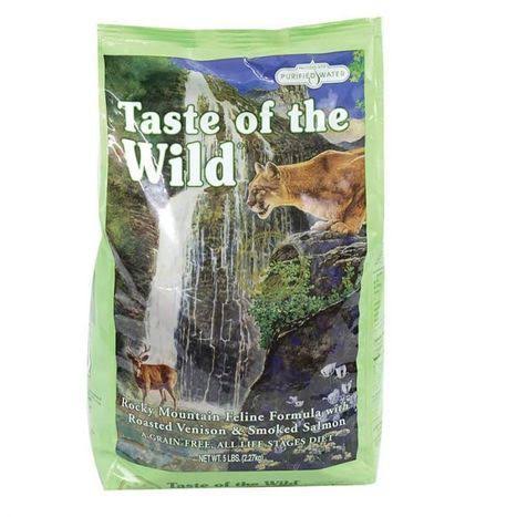 Taste of The Wild Rocky Mountain Feline Formula with Roasted Venison & Smoked Salmon - 5 Pounds - Greenacres - OKC - Delivered by Mercato