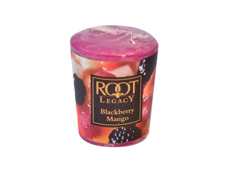 Root Candles Blackberry Mango 20 Hour Votive