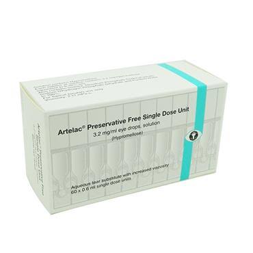 Artelac Hypromellose Preservative Free Single Unit Eye Drops (60)