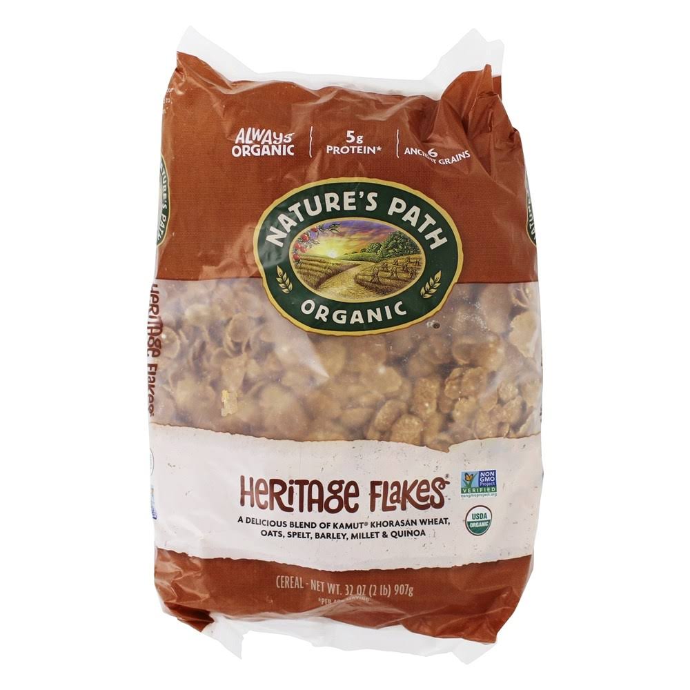 Nature's Path Organic Eco Pac Heritage Flakes Cereal - 32 oz