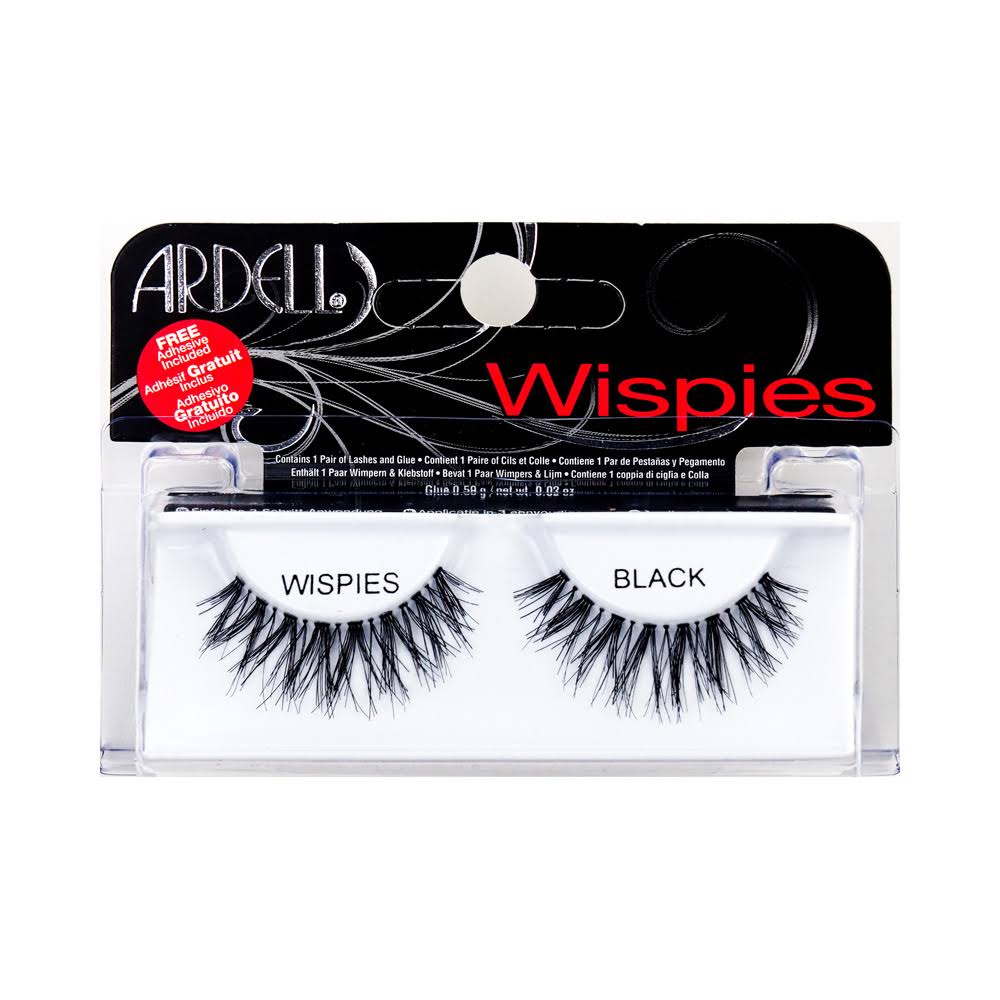Ardell Natural Full False Eye Lashes - Wispies Black