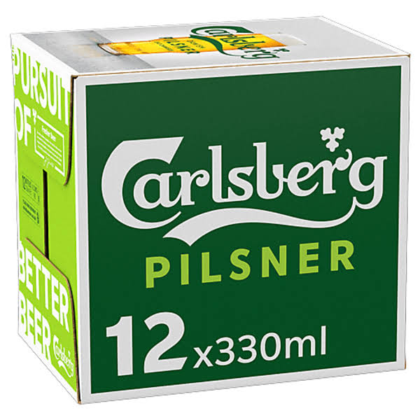 Carlsberg Pilsner - 12 pack, 11.2 fl oz bottles