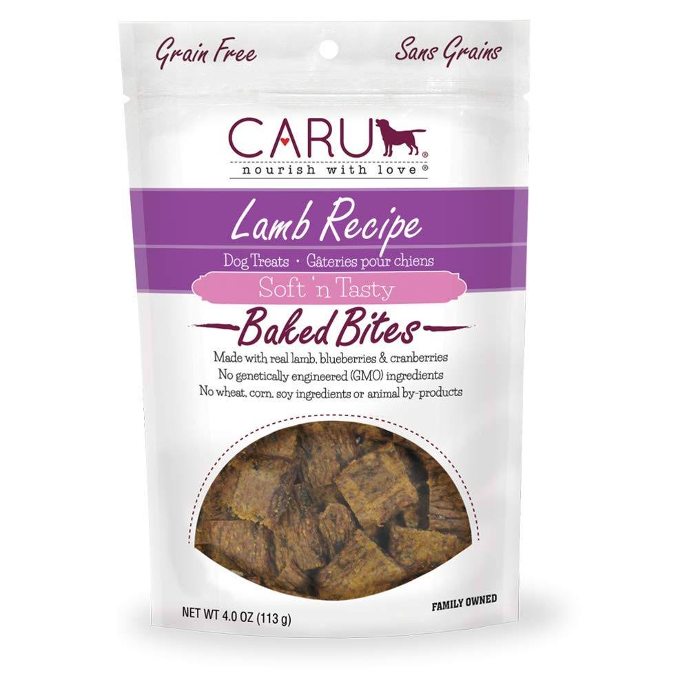 Caru Soft 'N Tasty Baked Bites Dog Treat - Lamb Recipe, 113g