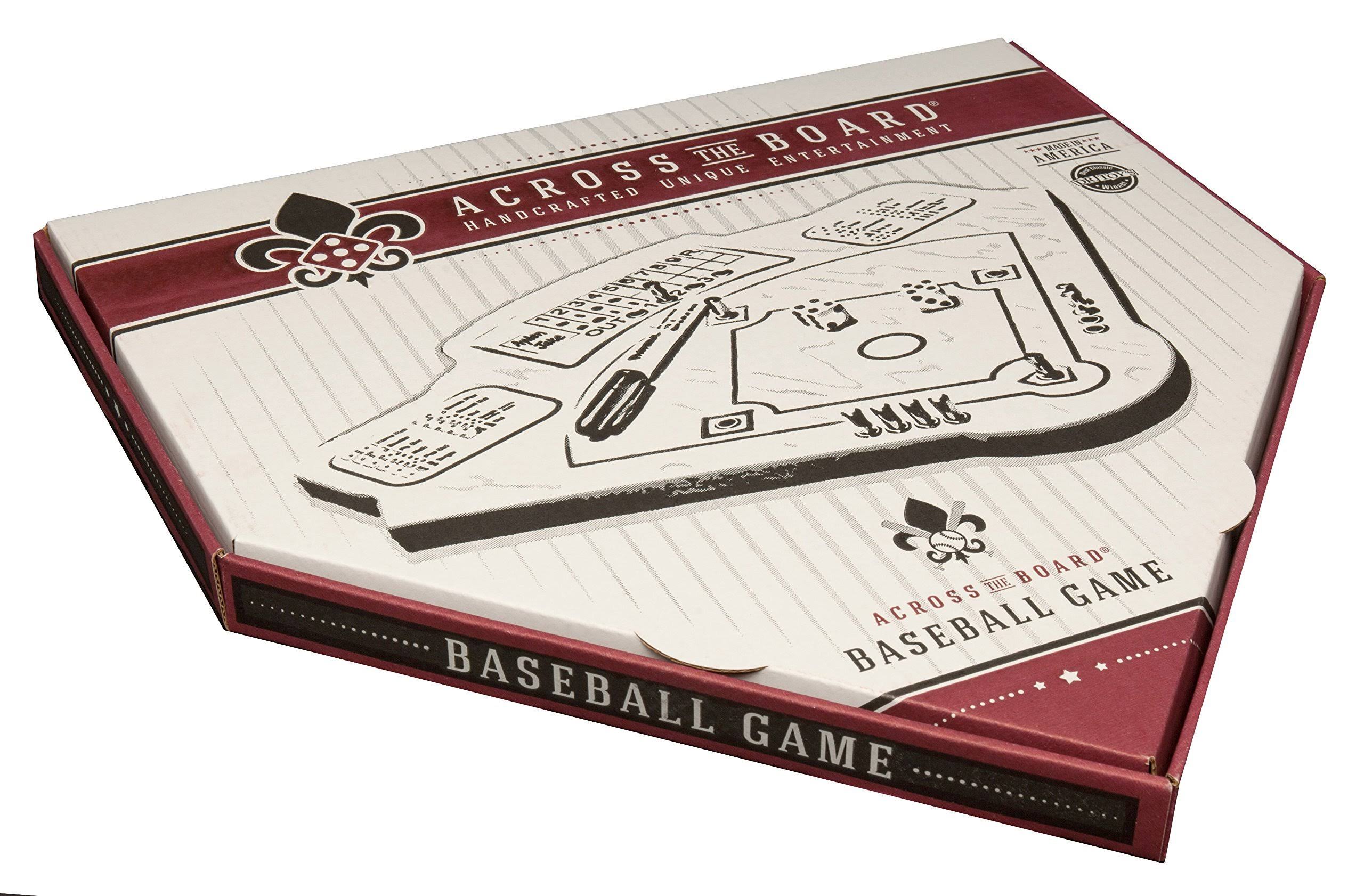 Across The Board Baseball Game - Maple Wood