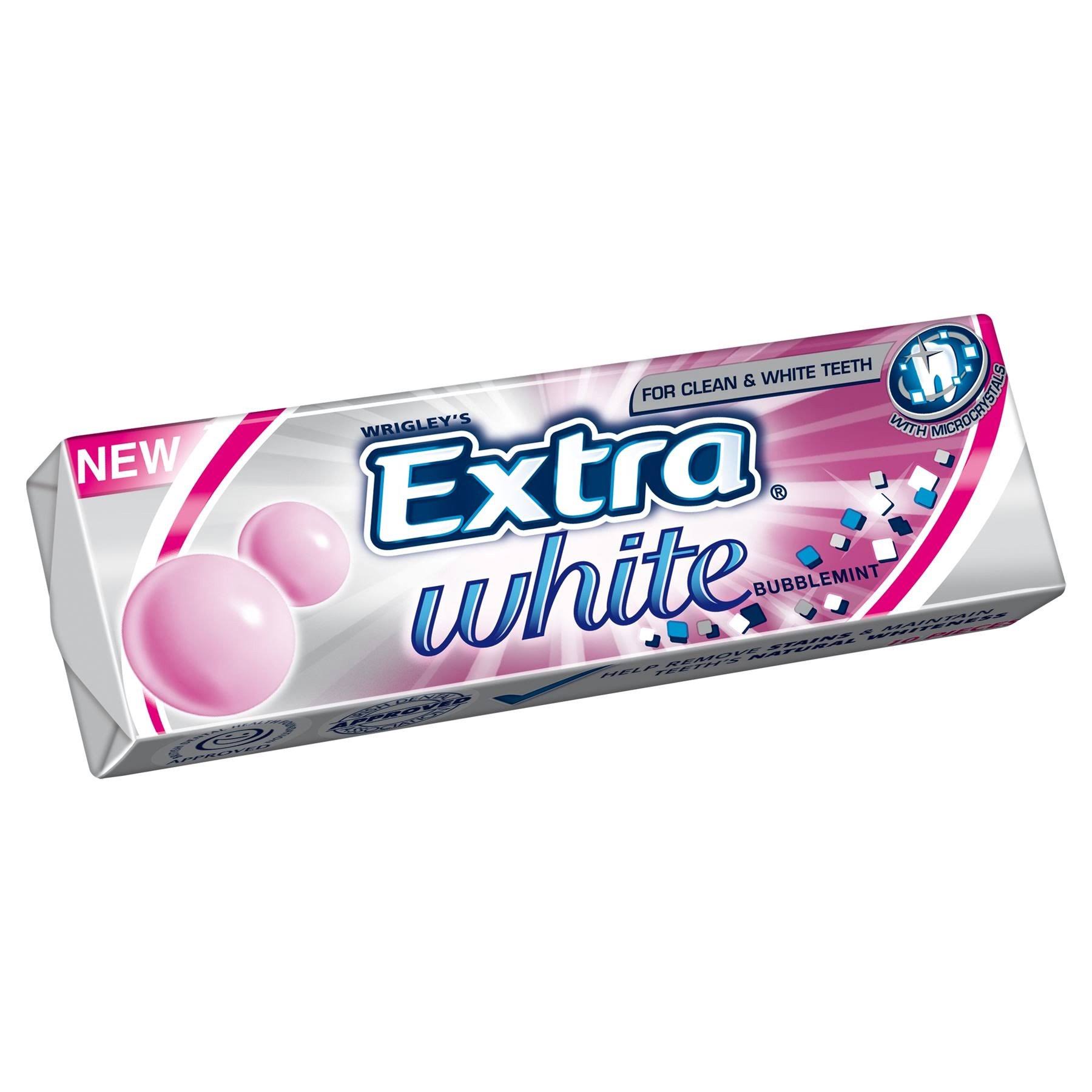 Wrigleys Extra White Gum - Bubblemint