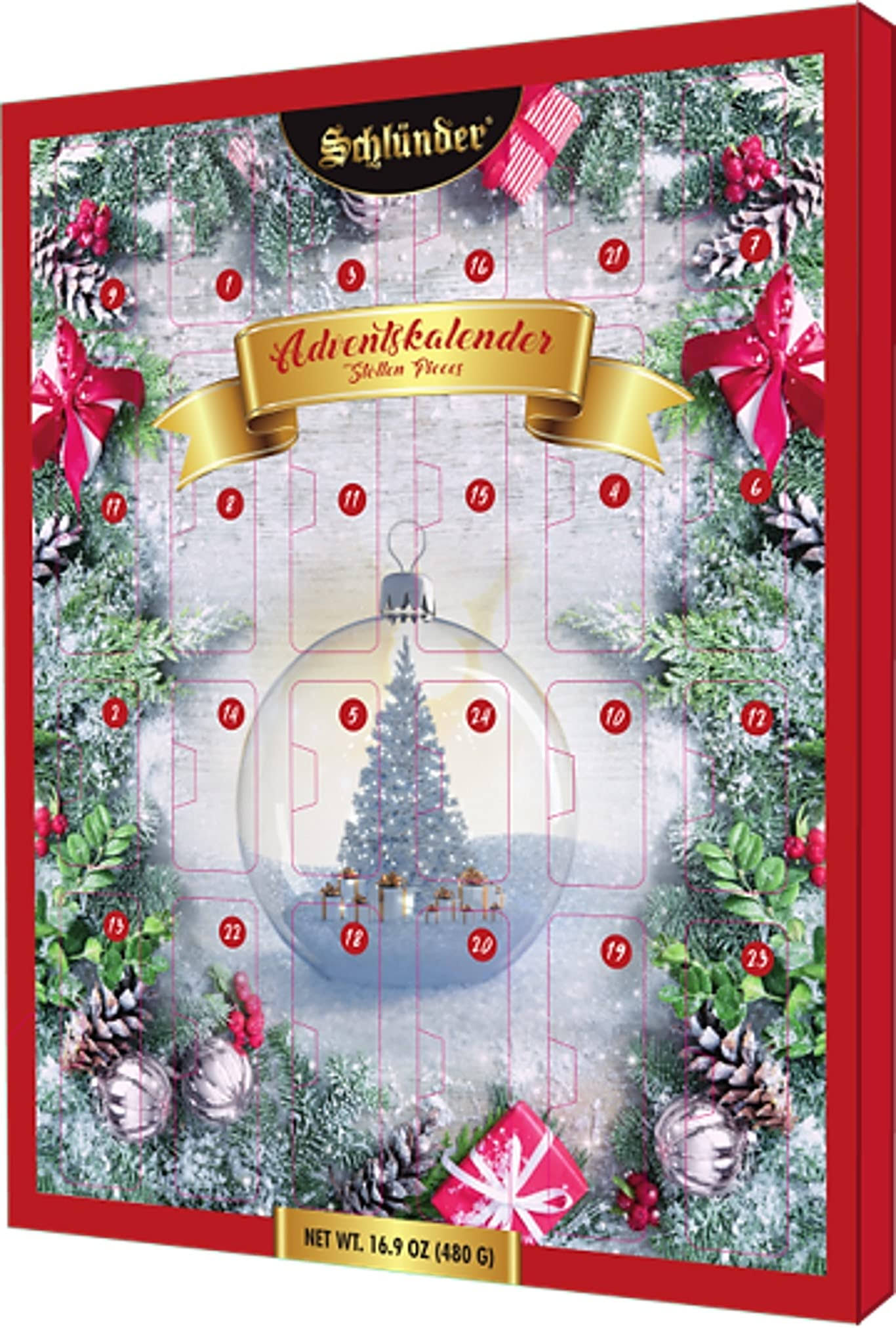 German Mini-Stollen Advent Calendar - The Vermont Country Store