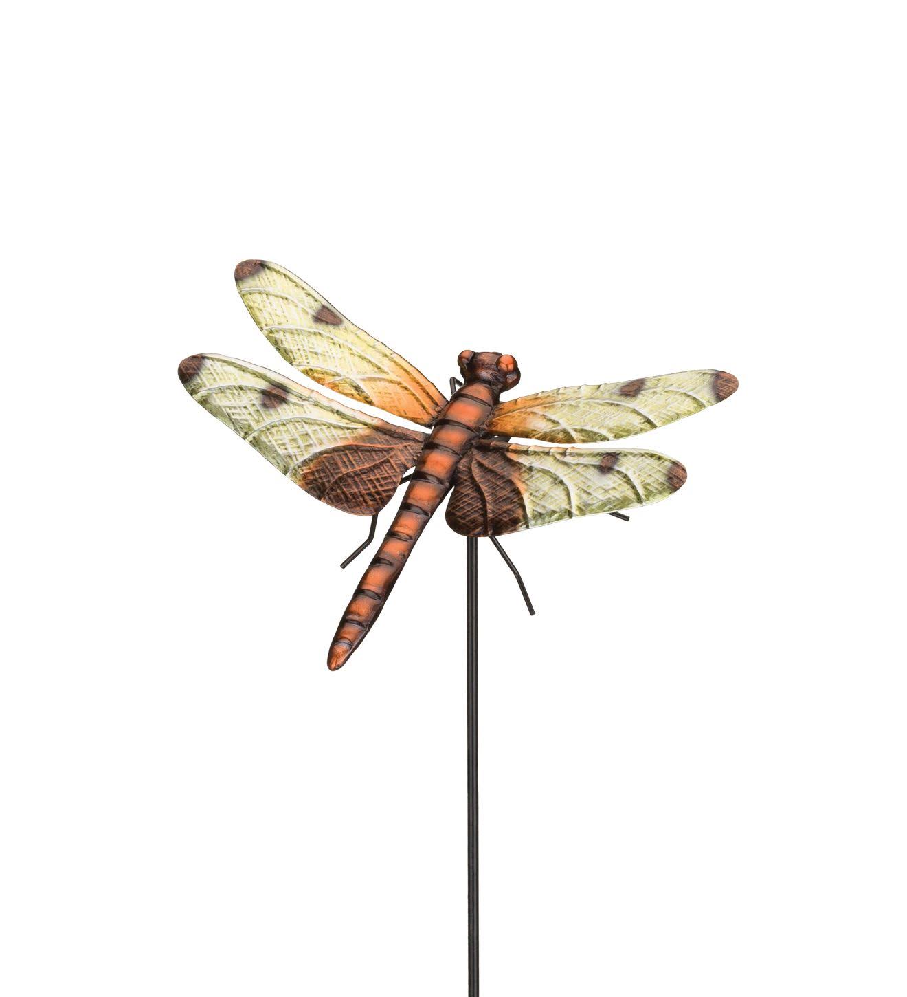 Regal Art & Gift Dragonfly Stake - Calico