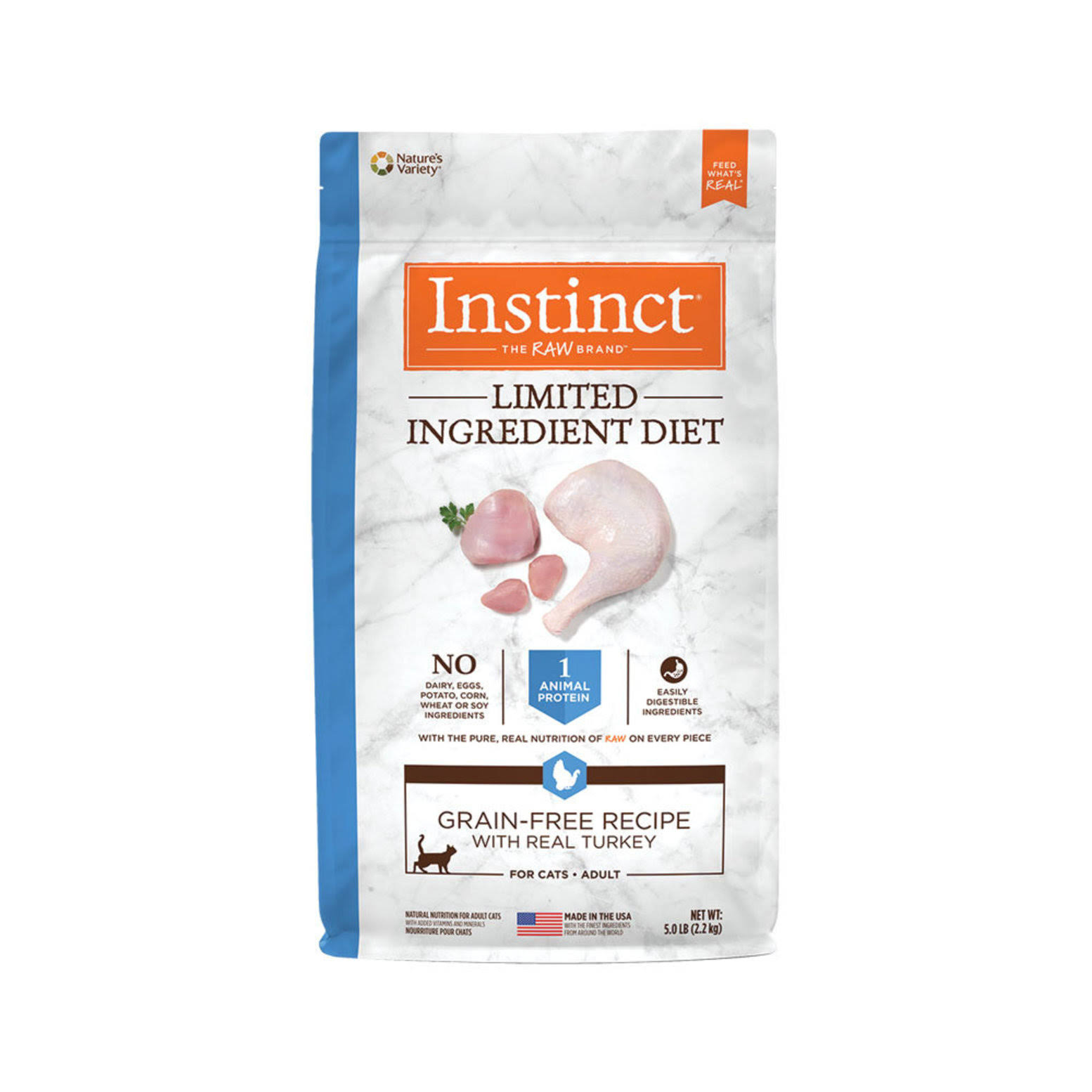 Instinct Limited Ingredient Diet Grain-Free Recipe with Real Turkey for Cats
