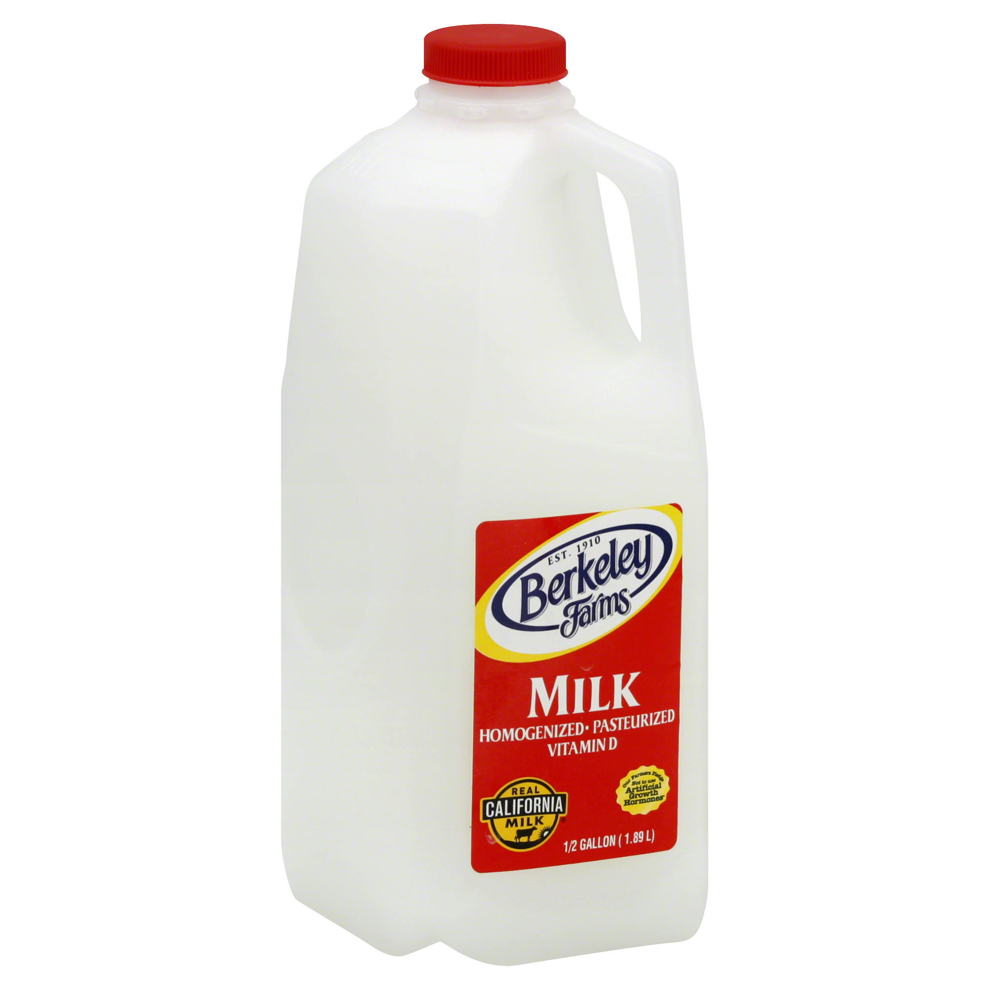 Berkeley Farms Milk - 0.5 gl (1.89 lt)