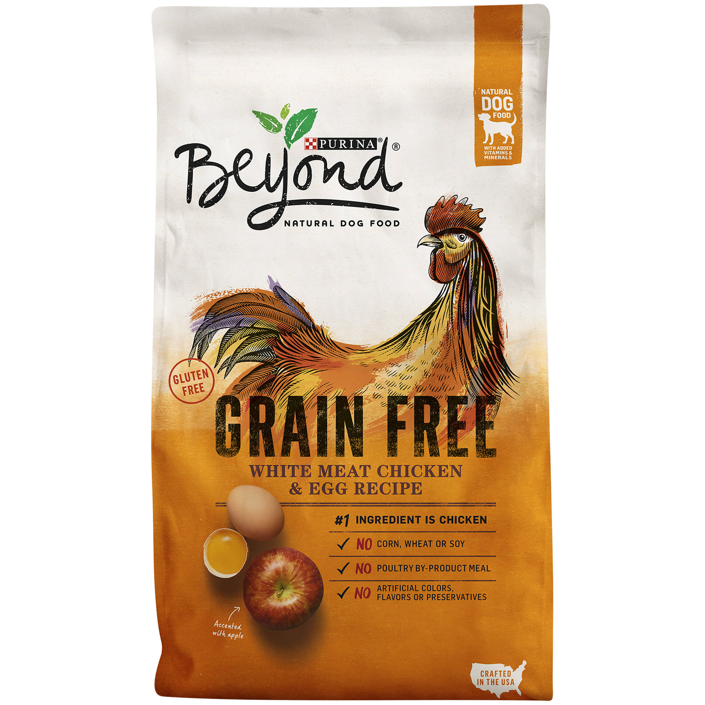 Purina Beyond Natural Dog Food - Grain Free, White Meat Chicken & Egg Recipe, 13lbs