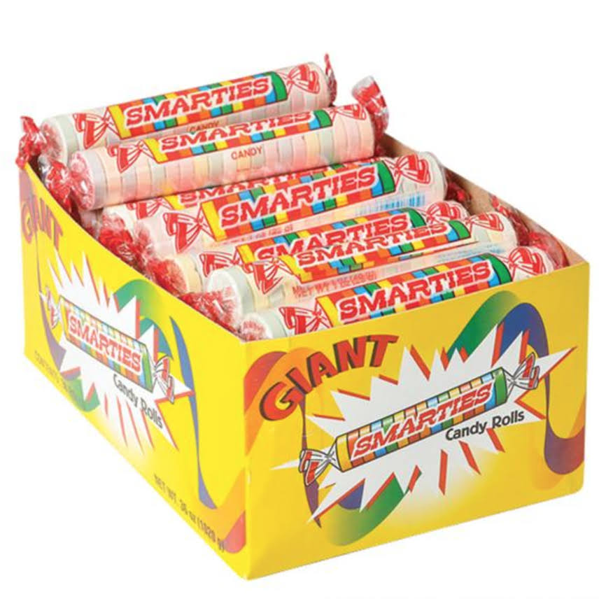 Smarties Candy Rolls